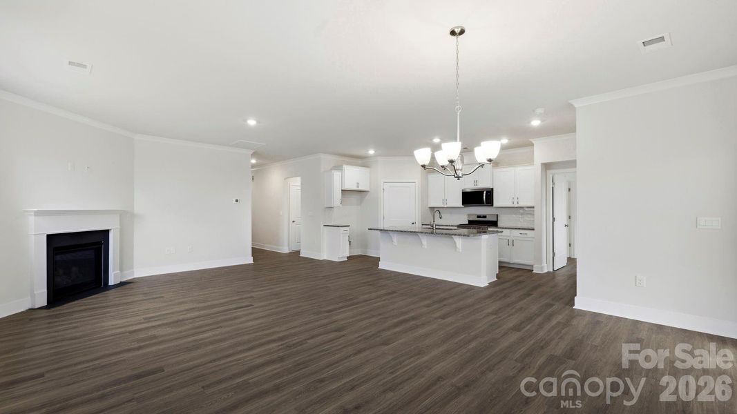 Spacious, unfurnished interior of a new home in Tap Root Farms, Fletcher (Image 29). Spacious, unfurnished interior of a new home in Tap Root Farms, Fletcher (Image 29).