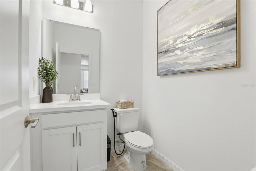 Furnished interior view inside a new home in Center Lake Ranch Community Group Page, St. Cloud (Image 11).