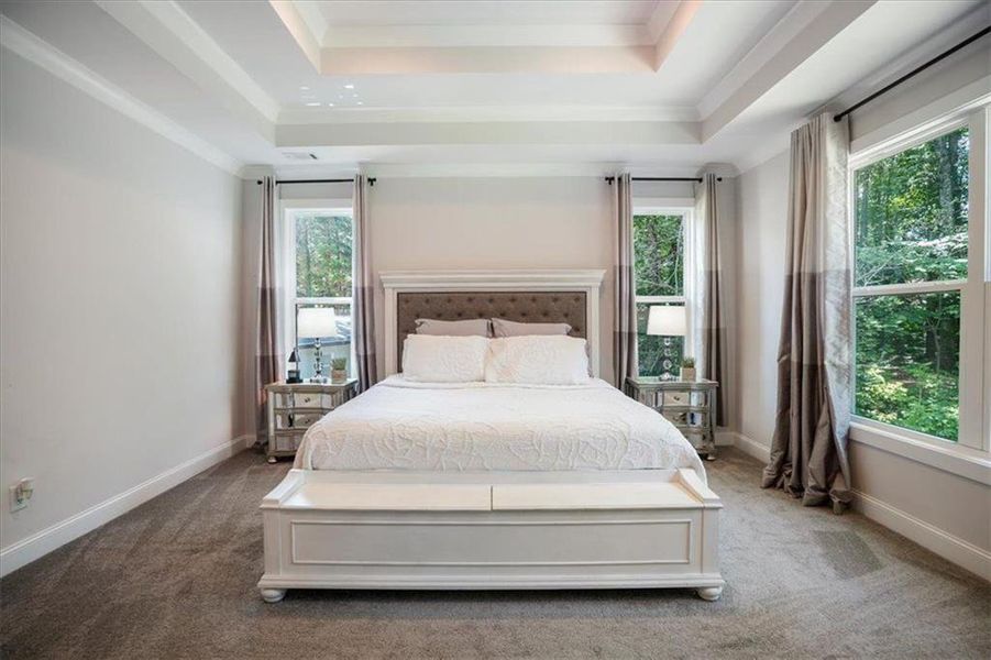 Furnished interior view inside a new home in , Acworth (Image 42).