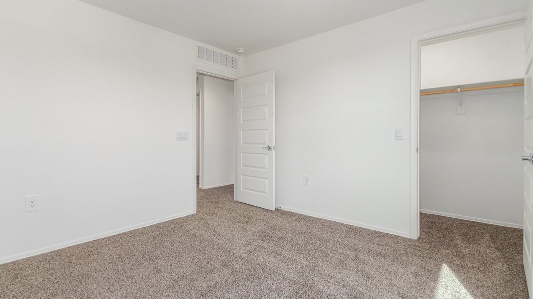 Representative unfurnished interior of a home built from the Grace by D.R. Horton in Blackhawk, Tucson (Image 27). Representative unfurnished interior of a home built from the Grace by D.R. Horton in Blackhawk, Tucson (Image 27).