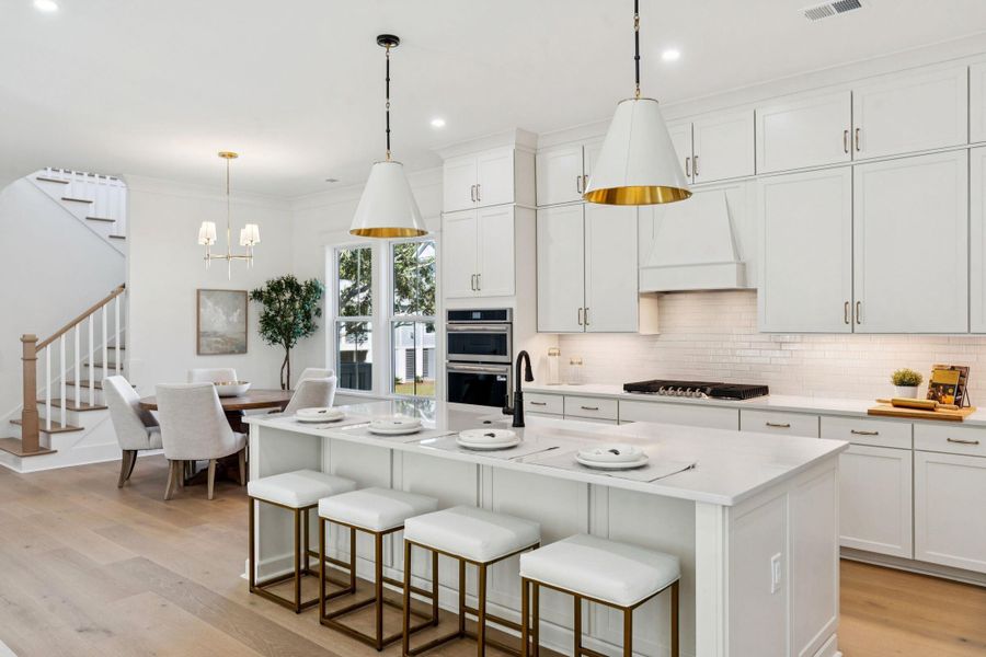 Furnished interior view inside a new home in , Mount Pleasant (Image 11).