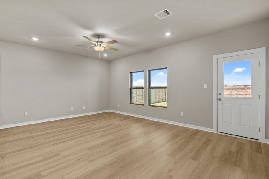 Spacious, unfurnished interior of a new home in Cypress Green, Hockley (Image 24).