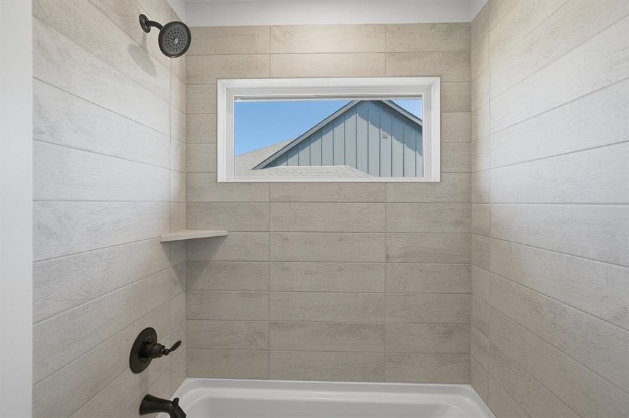 Close-up of interior finishes inside a home in Tavolo Park, Fort Worth (Image 17).