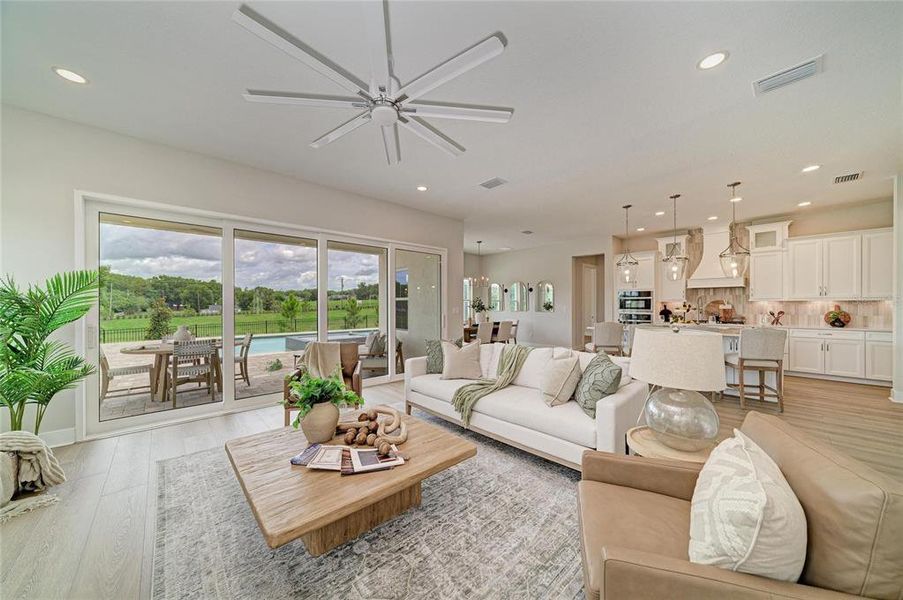 Furnished interior view inside a new home in Barrington Preserve, Parrish (Image 49).