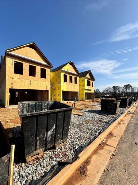 In-progress construction of a new home in , Canton, GA (Image 5). In-progress construction of a new home in , Canton, GA (Image 5).