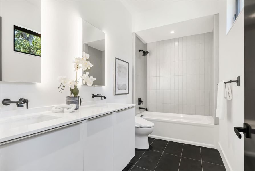 Furnished interior view inside a new home in , College Station (Image 11).