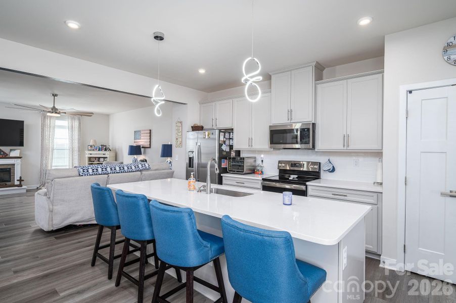 Furnished interior view inside a new home in , Gastonia (Image 15).