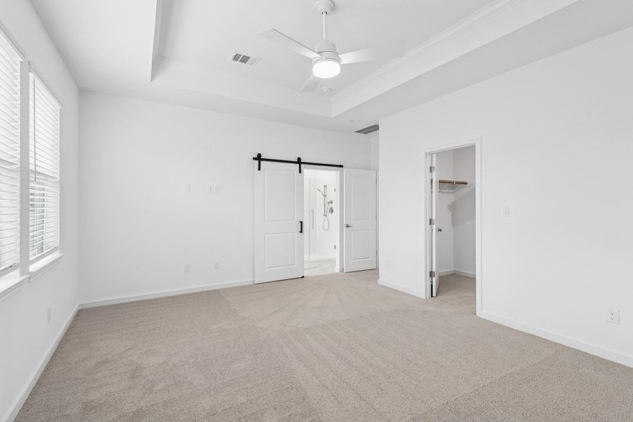 Private primary suite (*Photo not of actual home and used for illustration purposes only.)