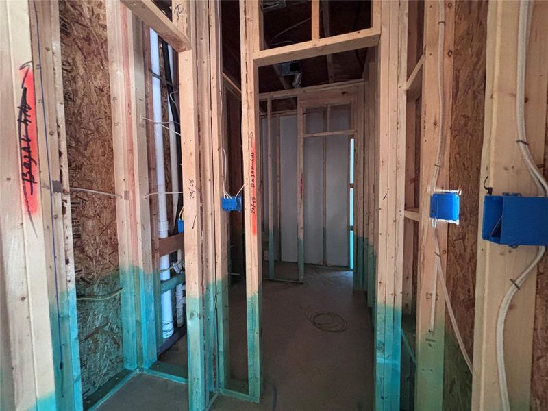 In-progress construction of a new home in The Colony 50s, Bastrop, TX (Image 19). In-progress construction of a new home in The Colony 50s, Bastrop, TX (Image 19).