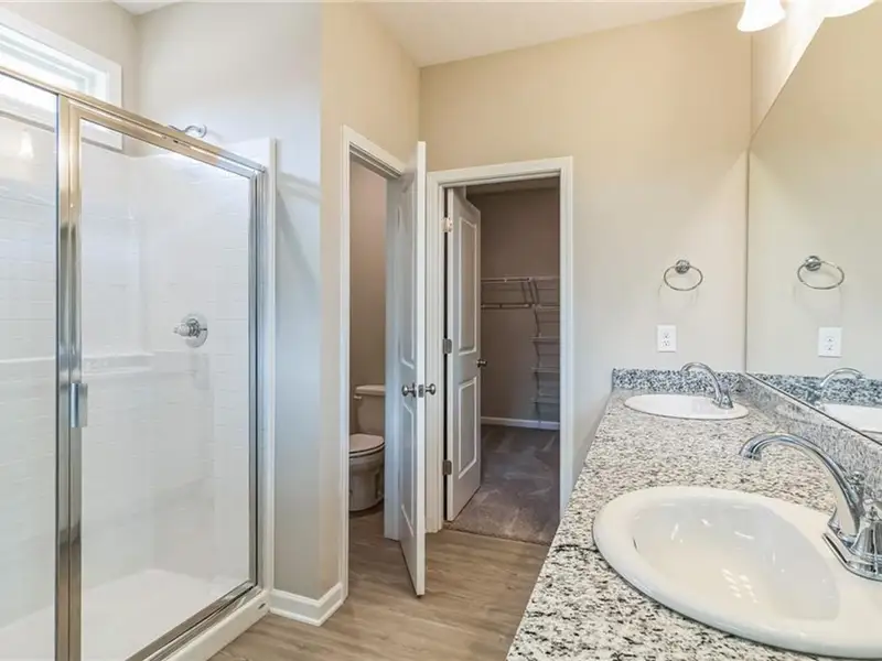 Furnished interior view inside a new home in Ivy Glen, Perry (Image 4).