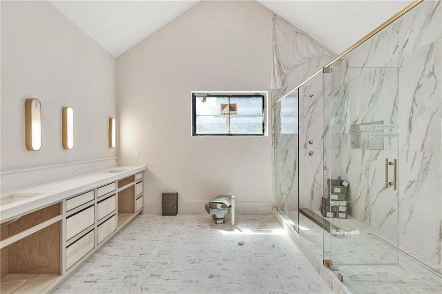 Furnished interior view inside a new home in , Atlanta (Image 5).