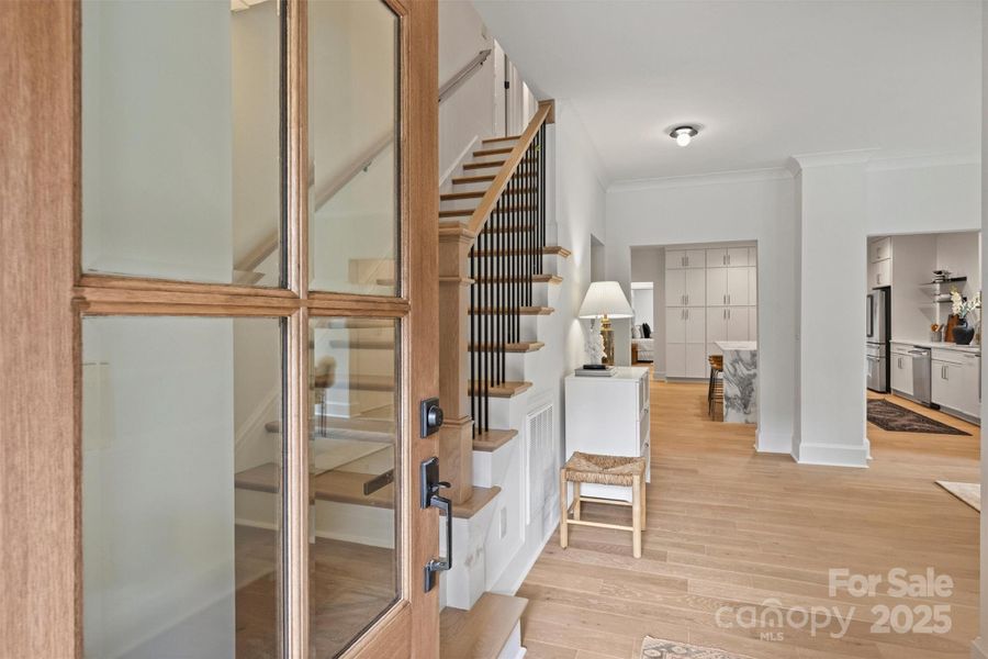 Furnished interior view inside a new home in , Charlotte (Image 5).