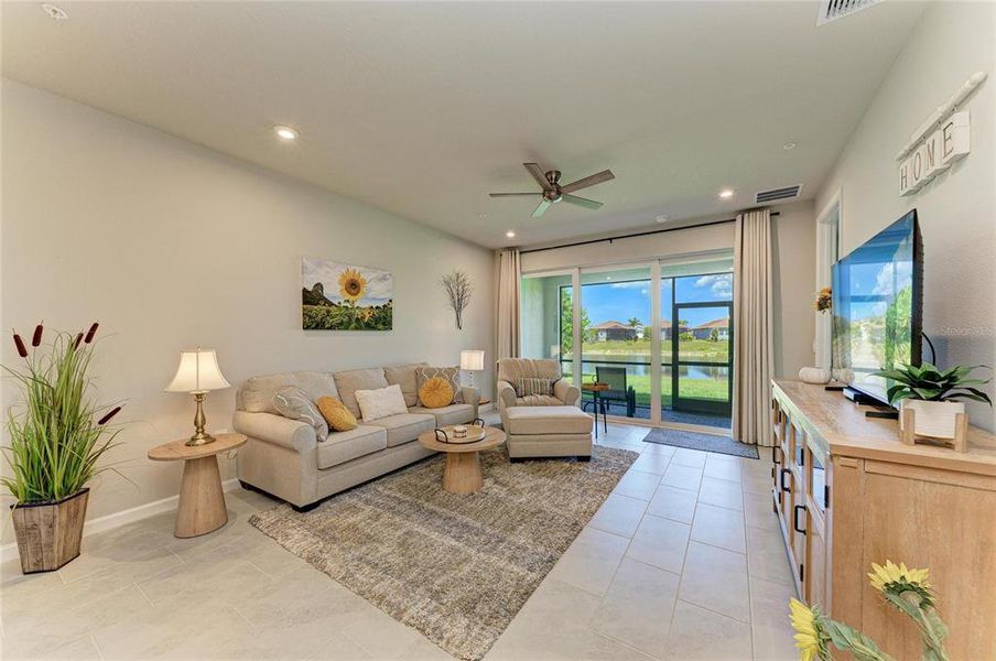 Furnished interior view inside a new home in , Venice (Image 41). Furnished interior view inside a new home in , Venice (Image 41).