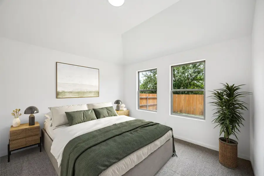 Furnished interior view inside a new home in Trinity Ranch, Elgin (Image 10). Furnished interior view inside a new home in Trinity Ranch, Elgin (Image 10).