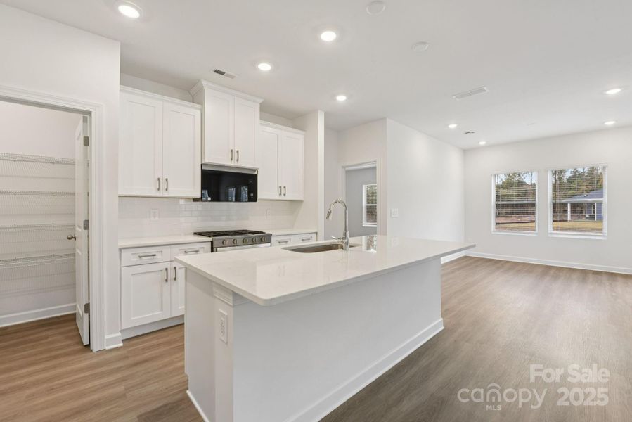 Furnished interior view inside a new home in Brighton Springs, York (Image 10).