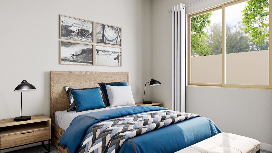 Representative furnished interior of a home built from the Echo Plan 4508 by Tri Pointe Homes in Soleo, San Tan Valley (Image 16).