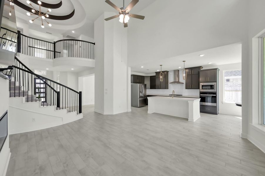 Furnished interior view inside a new home in , Montgomery (Image 17).