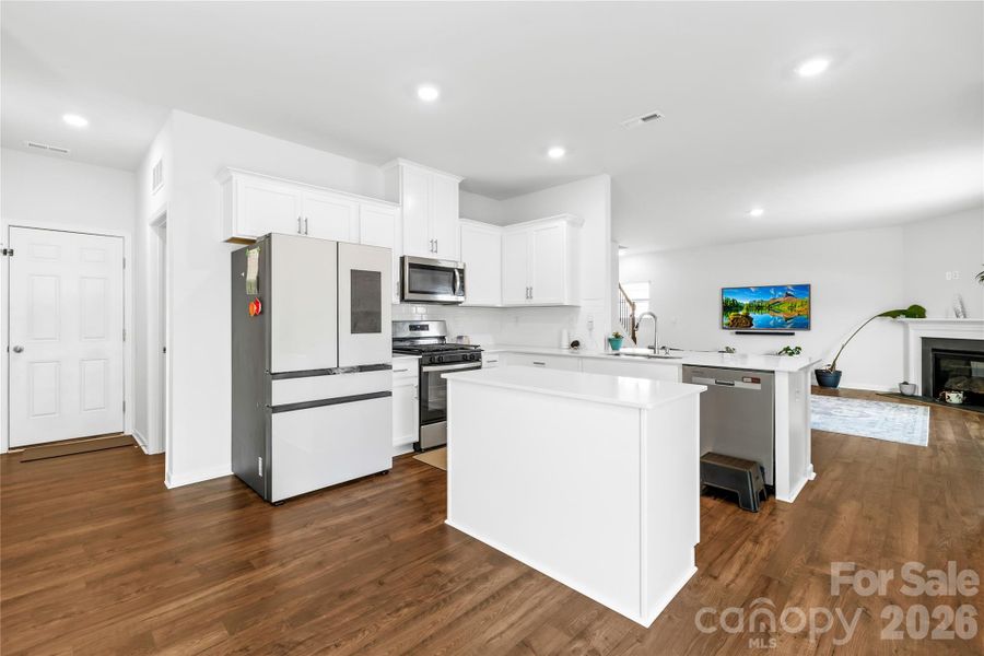 Furnished interior view inside a new home in Adair Woods, Davidson (Image 8). Furnished interior view inside a new home in Adair Woods, Davidson (Image 8).