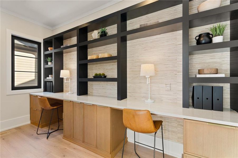 Furnished interior view inside a new home in , Canton (Image 54).