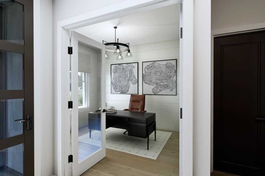 The Dahlia - Optional Enclosed Study The Dahlia - Optional Enclosed Study