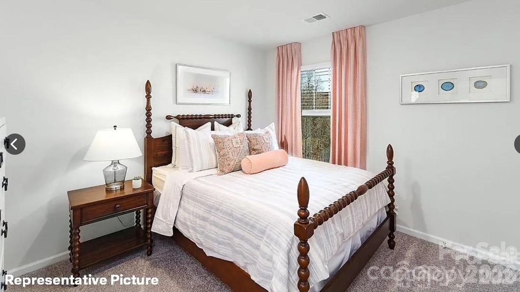 Furnished interior view inside a new home in Brinkley Ridge, Kings Mountain (Image 8).