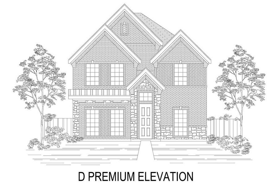 Representative rendering of the exterior for the Hubbard R by First Texas Homes (Image 2). Representative rendering of the exterior for the Hubbard R by First Texas Homes (Image 2).