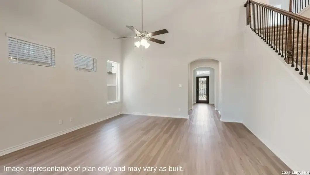 Spacious, unfurnished interior of a new home in Veranda, San Antonio (Image 10). Spacious, unfurnished interior of a new home in Veranda, San Antonio (Image 10).