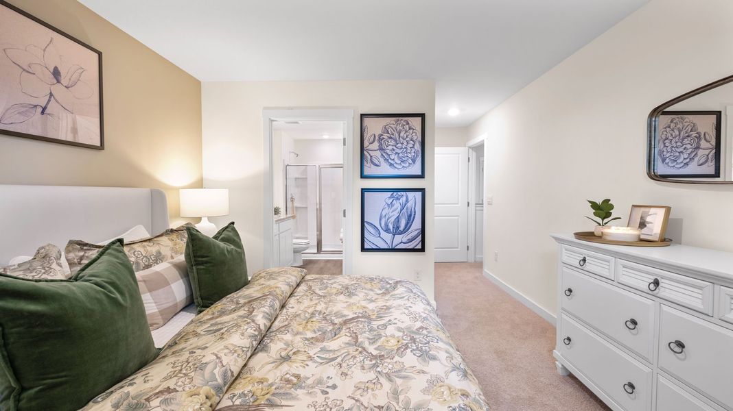 Furnished interior view inside a new home in Owensby Farms Townhomes, Dayton (Image 15).