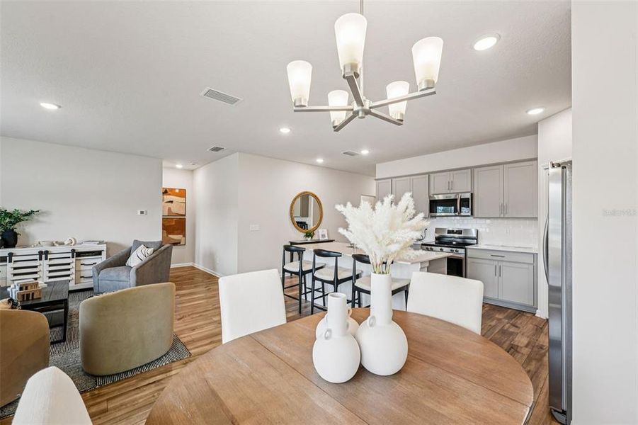 Furnished interior view inside a new home in , Palm Coast (Image 13). Furnished interior view inside a new home in , Palm Coast (Image 13).