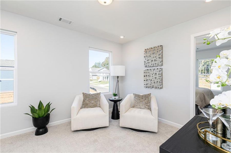 Furnished interior view inside a new home in , Powder Springs (Image 20).