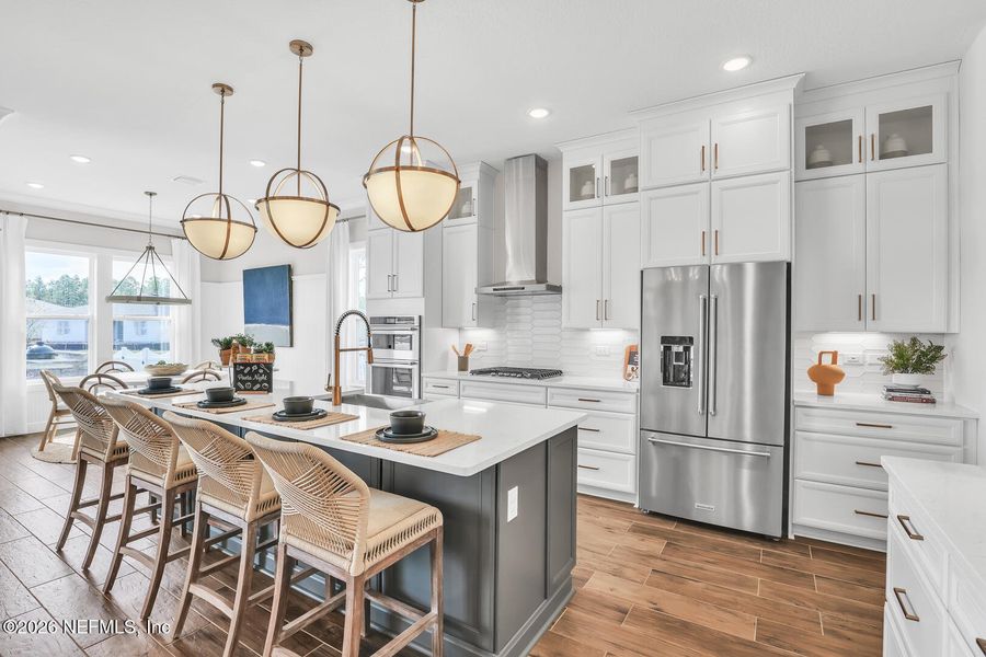 Furnished interior view inside a new home in , Flagler Beach (Image 10).
