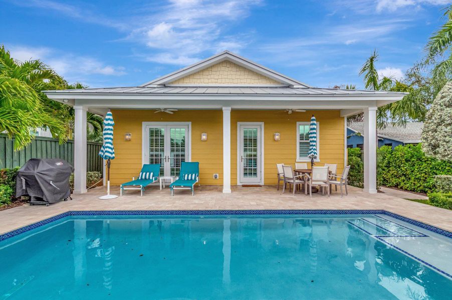 Front exterior of a new home in , West Palm Beach, FL, highlighting curb appeal (Image 28). Front exterior of a new home in , West Palm Beach, FL, highlighting curb appeal (Image 28).