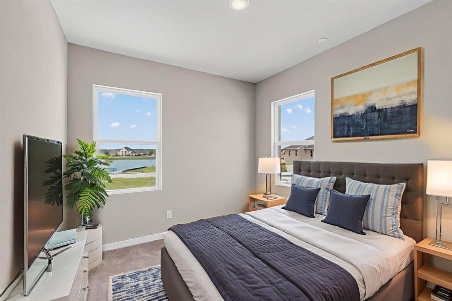 Furnished interior view inside a new home in Solterra Texas, Mesquite (Image 8).