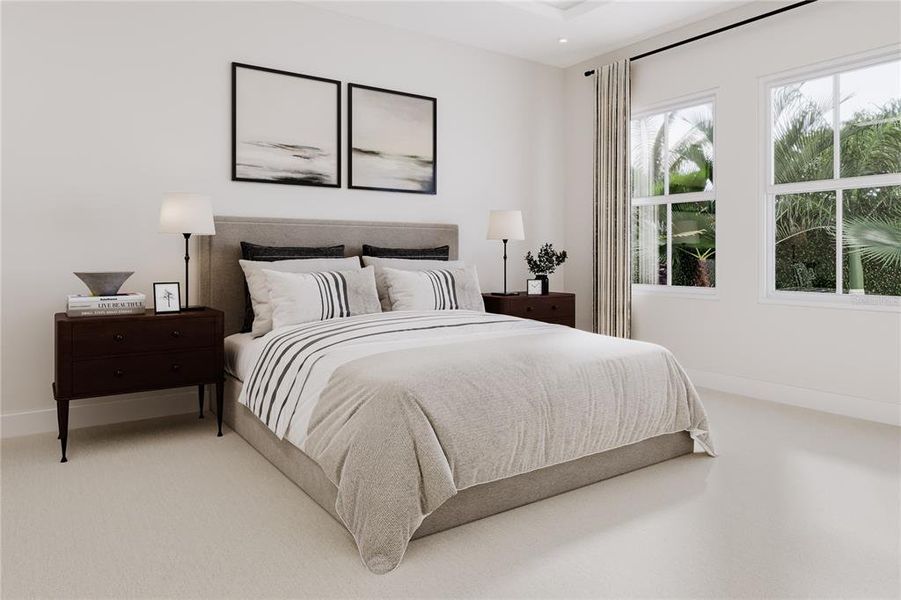 Furnished interior view inside a new home in Lake Mattie Preserve Estates, Auburndale (Image 5).