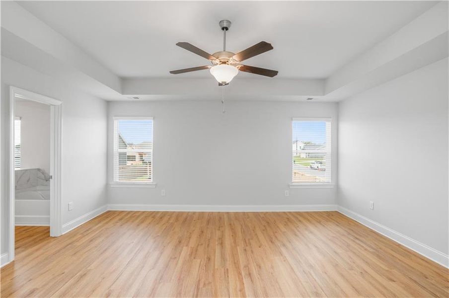 Spacious, unfurnished interior of a new home in Killian Manor at The Adares, Adairsville (Image 27).