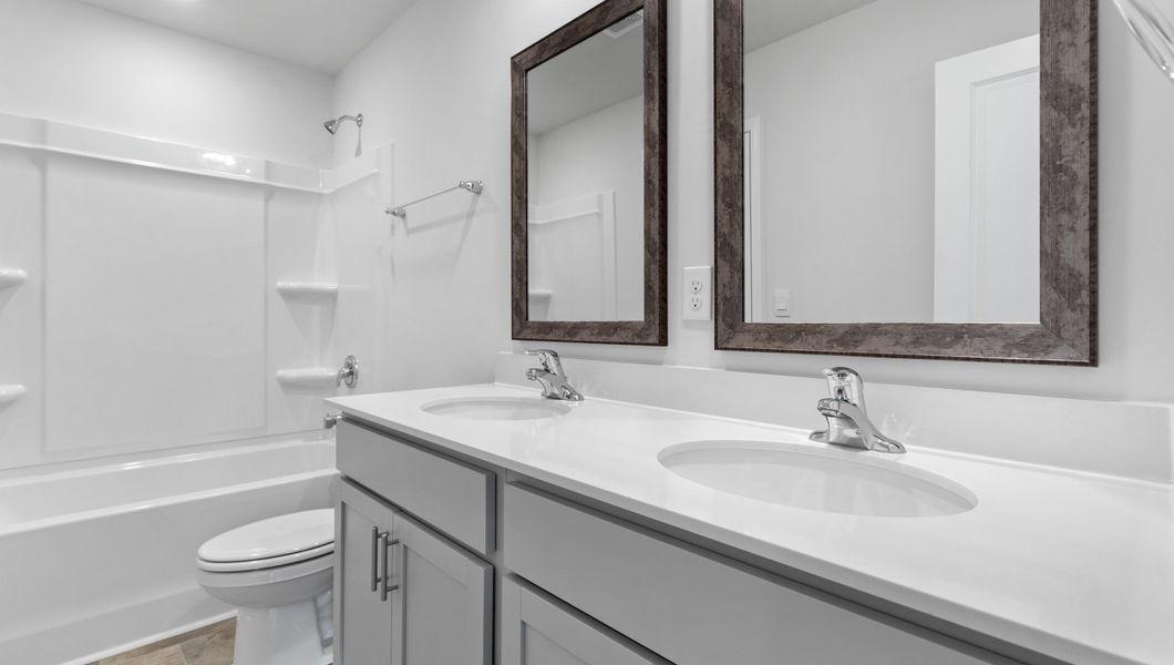 Representative furnished interior of a home built from the WILMINGTON by D.R. Horton in Baxter Village, Boiling Springs (Image 10).