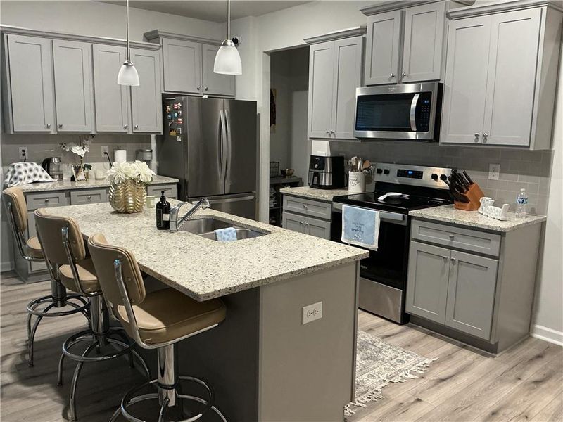 Furnished interior view inside a new home in , Hampton (Image 18). Furnished interior view inside a new home in , Hampton (Image 18).