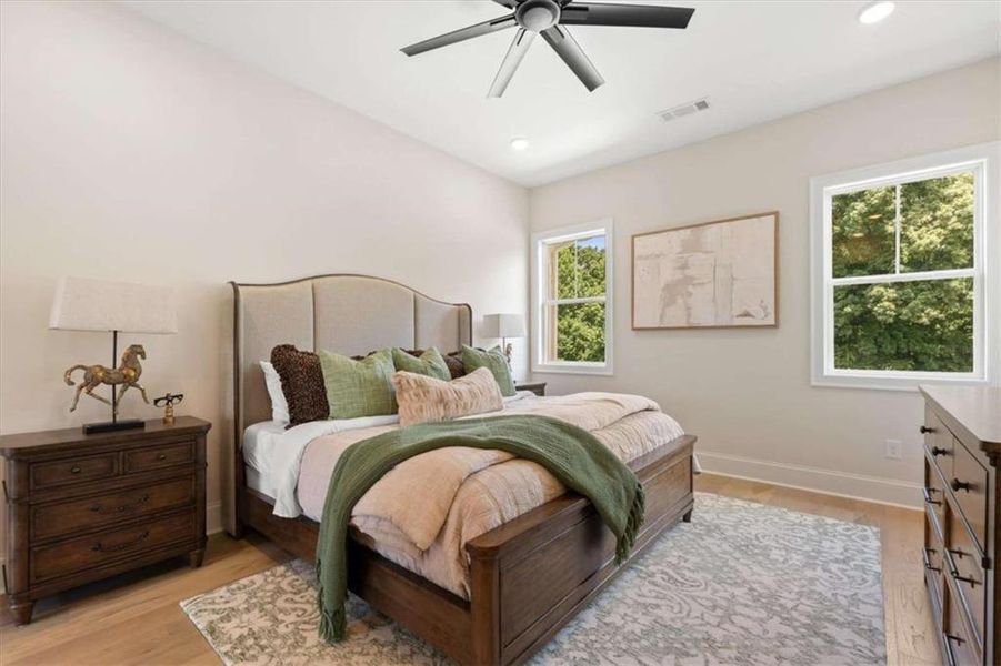 Furnished interior view inside a new home in , Roopville (Image 17).