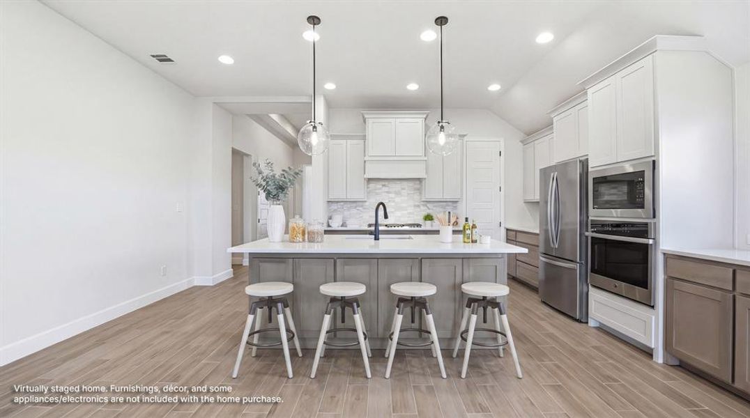 Furnished interior view inside a new home in Meraki, Forney (Image 5).