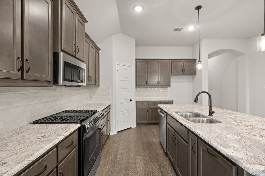 Furnished interior view inside a new home in Chisholm Hills, Cleburne (Image 7).