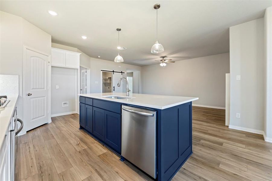 Furnished interior view inside a new home in Morningstar, Aledo (Image 10).