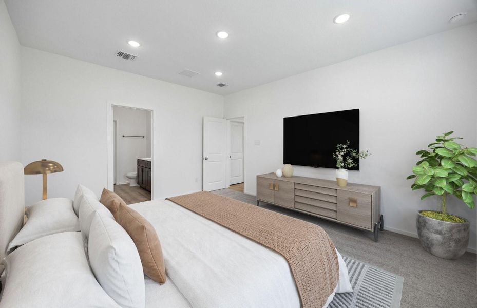 Furnished interior view inside a new home in Stokesbury, Waller (Image 19). Furnished interior view inside a new home in Stokesbury, Waller (Image 19).