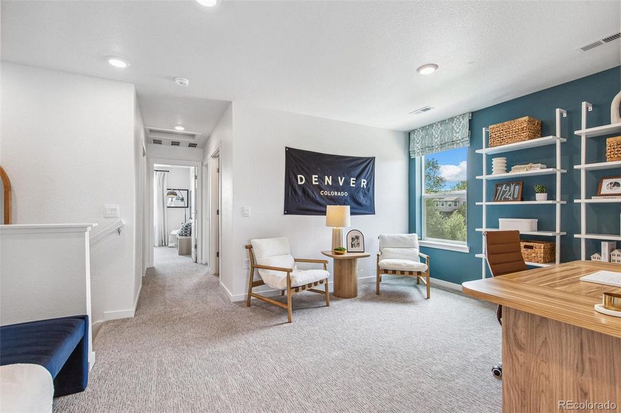 Furnished interior view inside a new home in Arcadia, Denver (Image 15). Furnished interior view inside a new home in Arcadia, Denver (Image 15).
