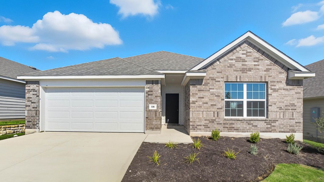 Blanton Floor Plan - Representative Image