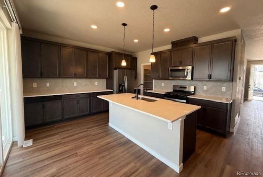 Furnished interior view inside a new home in , Calhan (Image 3).