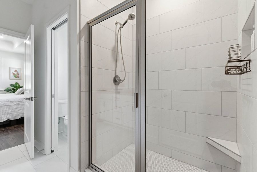 Close-up of interior finishes inside a home in , Santee (Image 21).