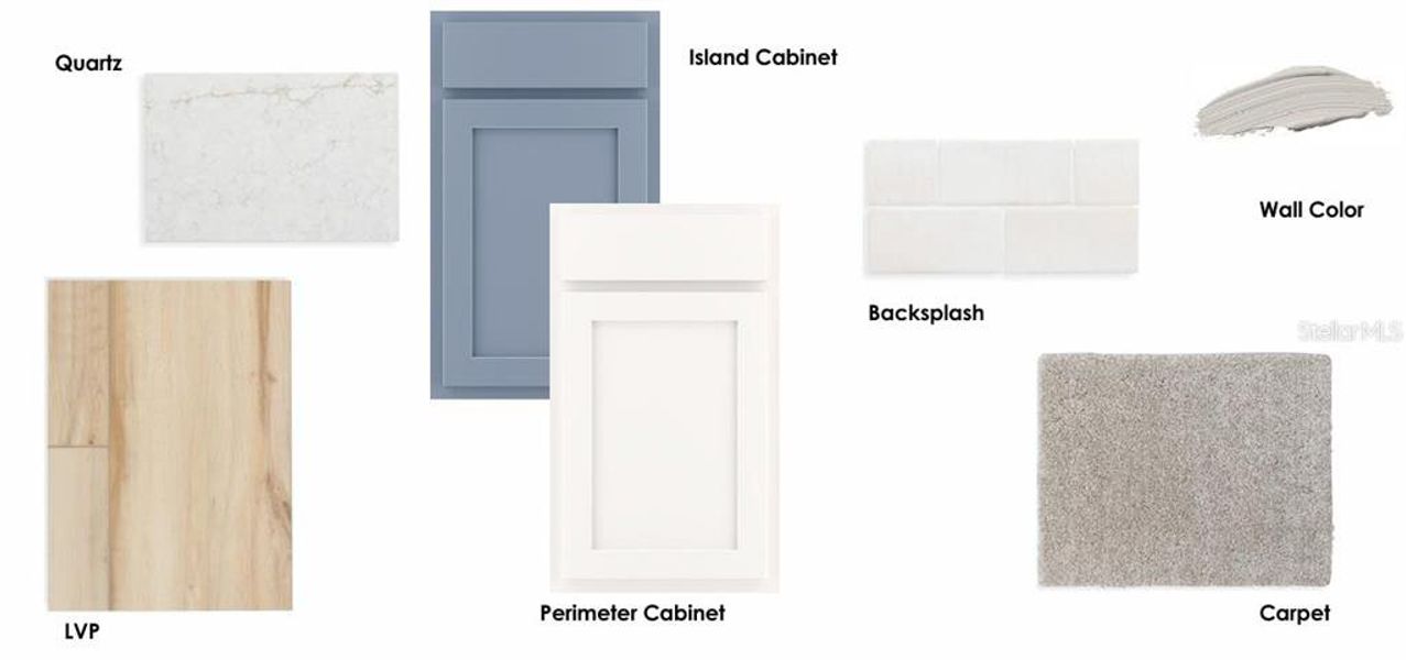 Sample of building materials used in homes in Lakeside at Satilla, St. Cloud (Image 6). Sample of building materials used in homes in Lakeside at Satilla, St. Cloud (Image 6).