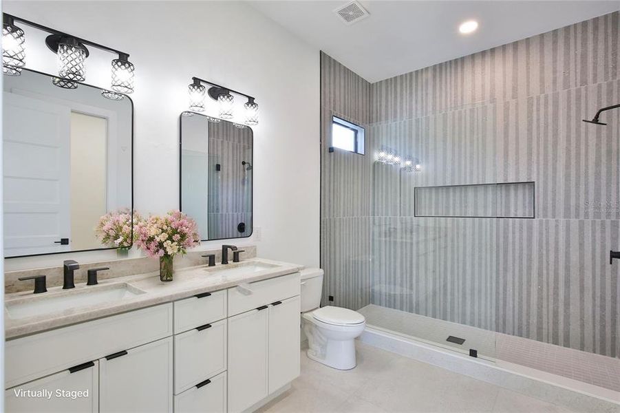 Furnished interior view inside a new home in , Sarasota (Image 5). Furnished interior view inside a new home in , Sarasota (Image 5).