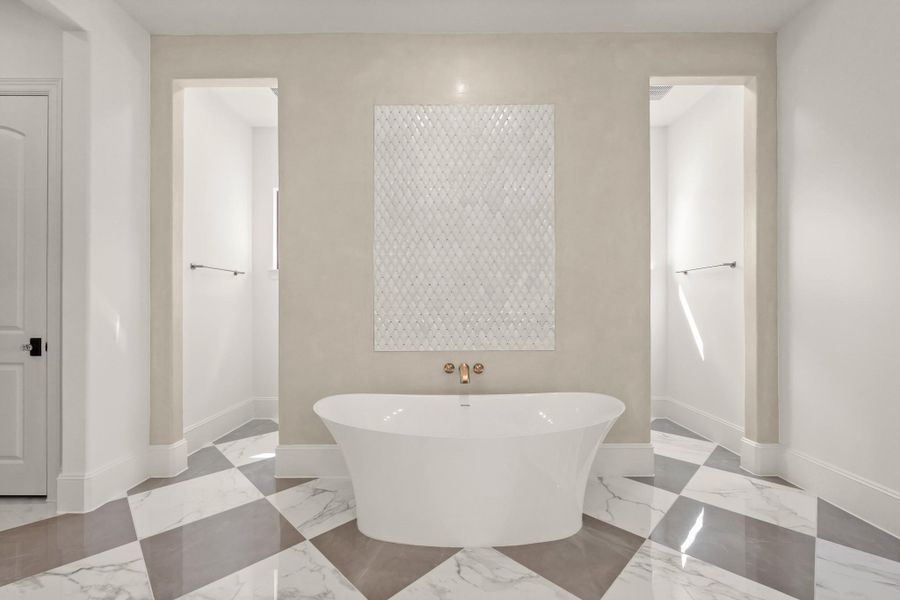 Furnished interior view inside a new home in The Park and The Reserve, Fulshear (Image 12).