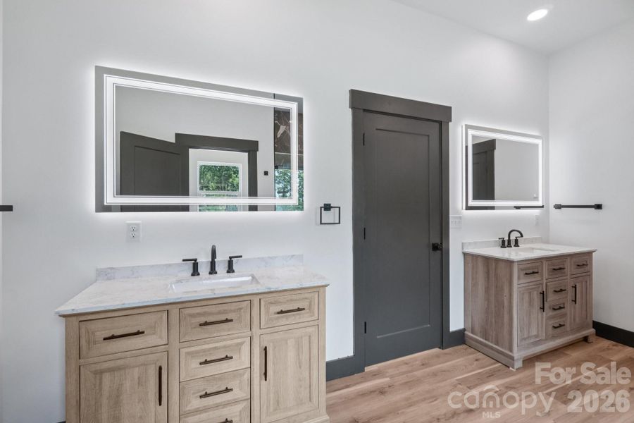 Furnished interior view inside a new home in , Hendersonville (Image 6).